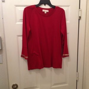 Lady's Michael Kors long sleeve blouse size Large